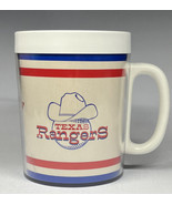 Texas Rangers Thermo-Serv Plastic Insulated Tea Coffee Cup MLB Bud Man B... - £9.79 GBP