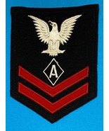 WWII, UNITED STATES NAVY, 2nd CLASS, ATHLETIC INSTRUCTOR, RATE, RED ON BLUE - €12,82 EUR