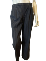 East 5th Women&#39;s Pinstriped Dress Pants Women&#39;s 8 Black - $268.04 MXN