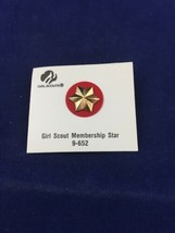 Girl Scout Membership Pin Red Background New - £2.41 GBP
