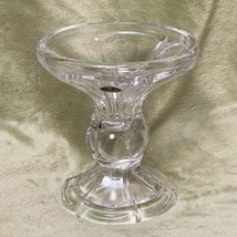 Vintage Bohemia Czech Republic Heavy Hand Cut 24% Lead Crystal Pillar - £20.08 GBP