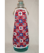 2 X Red, White &amp; Blue Patriotic, 4th of July Fabric Dish Soap Bottle Apr... - £6.36 GBP