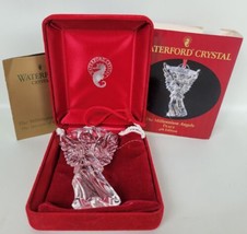 Vtg Waterford Crystal Ornament Millennium Angels Peace 4th Edition - £23.30 GBP