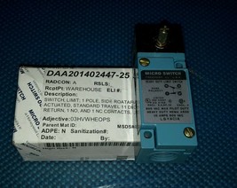 Honeywell Micro Switch Lsyacia 600 Vac 10A New In Box $79 - $32.31