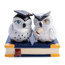 Flavour Mates Salt &amp; Pepper Set - Graduation Owls - £28.35 GBP