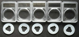 (5) Guardhouse Defender Nickel Coin Display Slab Holder With Silicone In... - $7.95