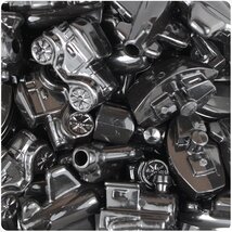 BeadTin Black Opaque Mini Mobiles Plastic Pony Beads (2oz) - $2.39