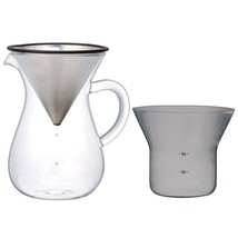Kinto 300 ml (2 Cups) Carafe Coffee Set with Stainless Steel Filter - £33.33 GBP