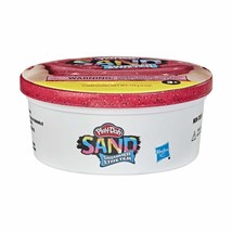 Play-Doh Sand Shimmer Stretch Single Can of Sparkly Bright Red Compound ... - $9.89