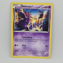 Pokemon Nidoran Steam Siege 43/114 Common Basic Psychic TCG Card - £0.77 GBP