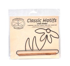 Classic Motifs Daffodil 6 Inch Fabric Holder With Dowel - $13.95