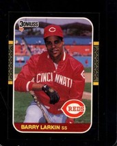 1987 Donruss #492 Barry Larkin Nmmt (Rc) Reds Hof *AZ4836 - £6.13 GBP