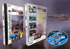 Custom Destruction Derby Sega Saturn - $84.99