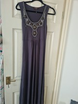 Phase Eight Maxi  Evening Dress - Size 10 Embellished Summer Evening - £15.96 GBP