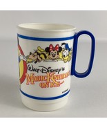 Walt Disney World Magic Kingdom On Ice Souvenir Mug Cup Mickey Vintage W... - $14.80