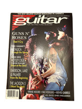 JAN 1992 Guitar GUNS N&#39; ROSES Motley Crue Nikki Sixx Poster Metallica Jackson 5 - £8.17 GBP