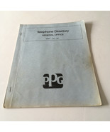 Vintage PPG industries general office telephone directory July 1987 movi... - $27.08 CAD