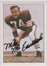 Mike McCormack (d. 2013) Signed Autographed 1981 TCMA Football Card - Cl... - £11.76 GBP