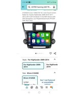 10.1&quot; 32G For Toyota Highlander 2009-2014 CarPlay Car Stereo Radio GPS N... - $137.61