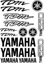 Yamaha TDM Twin 850 Decal Kit 49756714 - $29.99
