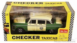 Chicago Sun Star 1981 Checker Taxi Cab 1:18 Scale New In Box#2502 - £87.00 GBP