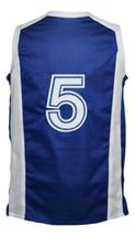 Custom Name # Team Israel Basketball Jersey New Sewn Blue Any Size image 5