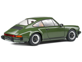 1974 Porsche 911 SC Olive Green with Black Stripes 1/18 Diecast Model Car by Sol - £69.40 GBP