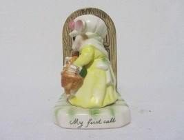 Vintage Porcelain Avon My First Call The Precious Moments Collection Figurine - £8.30 GBP