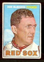 Boston Red Sox Don Mc Mahon 1967 Topps # 7 G/VG - £0.40 GBP