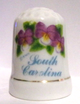South Carolina Souvenir Thimble - £3.95 GBP