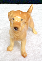 Hagen Renaker Yellow Labrador Dog Figuirine 3 3/8 x 2 1/4 inch Excellent Shape - $19.80