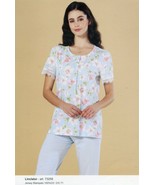 Pigiama serafino da donna mezza manica pantalone lungo in cotone Linclal... - $40.09 CAD