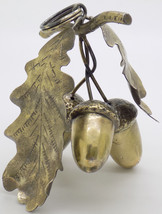 Vintage Italian Handmade Genuine Silver Acorns Christmas Tree LIFE SIZE Decor - £183.39 GBP