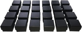 Foam And Velvet Inserts Are Included In This 24 Pack Of Black Ring Gift Boxes. - £29.17 GBP