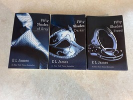 E. L. James Fifty Shades Of Gray/Darker And Freed Paper Back Novels - £3.15 GBP