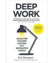 Deep Work: Rules for Focused Success in a Distracted World (English, Pap... - £11.61 GBP