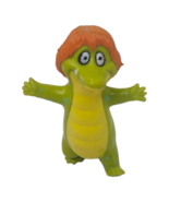 Vintage 1985 McDonald&#39;s Kissyfur Jolene The Alligator PVC Figure - $169.16 MXN