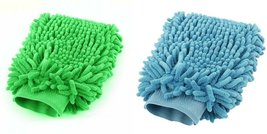 APXB Ultra Soft Microfiber Car Wash Mitt and Dusting Washing Glove with ... - £3.13 GBP