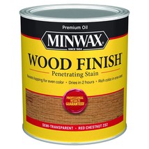 1 qt Minwax 70046 Red Chestnut Wood Finish Oil-Based Wood Stain - £19.74 GBP