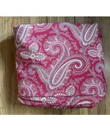 Pottery Barn Mira Anibel King Duvet Cover Red Green Gold Paisley 86x108 - €65,48 EUR
