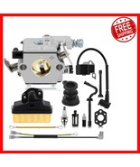 Walbro WT-286 Carburetor with Ignition Coil &amp; Filter Kit for Stihl Chain... - $48.19 CAD