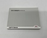 2015 Kia Optima Sedan Owners Manual Handbook OEM L01B46010 - $22.49