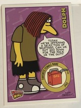 The Simpsons Trading Card 2001 Inkworks #9 Dolph - $1.97