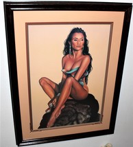 Teri Sodd SIENNA Limited-Edition 25” x 33” Framed Hand Signed Print, COA - £199.10 GBP
