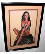Teri Sodd SIENNA Limited-Edition 25” x 33” Framed Hand Signed Print, COA - £195.46 GBP