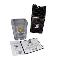 Legends Jack Daniel&#39;s 1954 Gold Medal Shot Glass Brussels Belgium Vintag... - $564.09 MXN