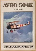 Windsock Datafile No. 028 - Avro 504K By John Mcintosh Bruce - £30.64 GBP