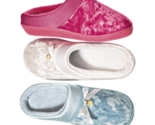 Velveteen Memory Foam Lined Slippers (Size Small / 5-6) White Color Only... - £12.37 GBP