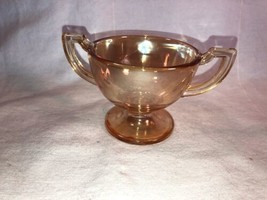 Iridescent Sugar Bowl Depression Glass Mint - $14.99