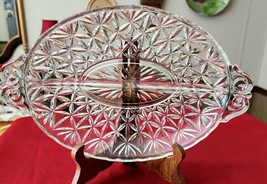 Anchor Hocking Clear Glass Relish Dish, Snack Dish, Hostess Gift - $10.29